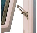 Res-Lok Concealed Locking Restrictor fitted to window